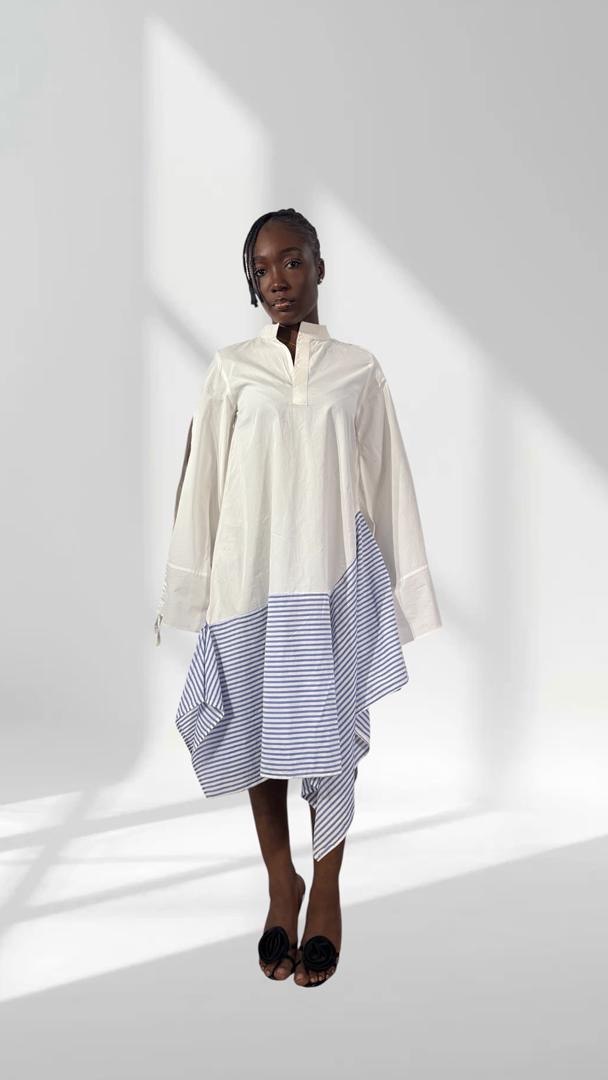 Cloud shirt dress