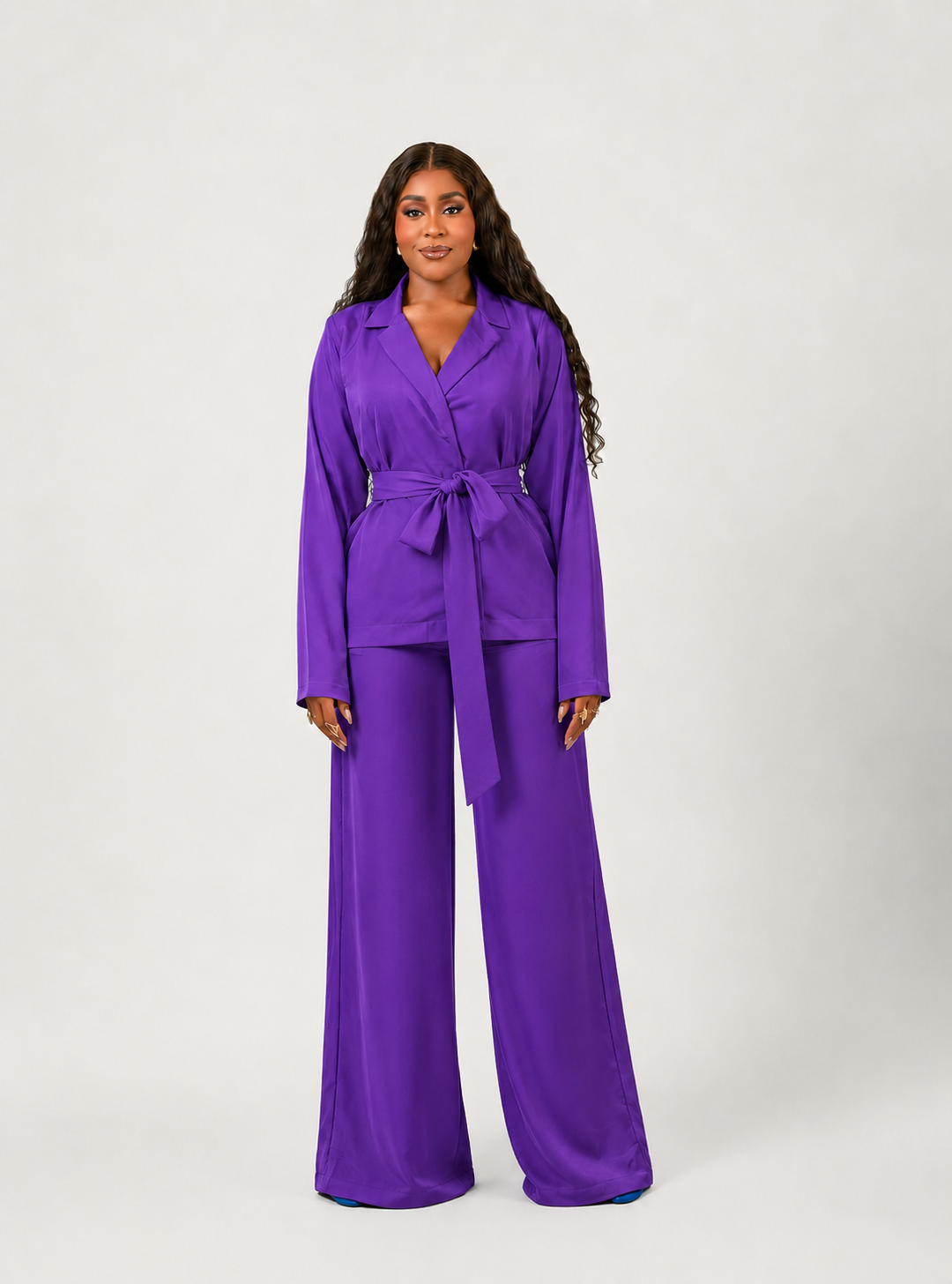 HALO PANT SET (PLAIN SET WITH PLAIN BELT)