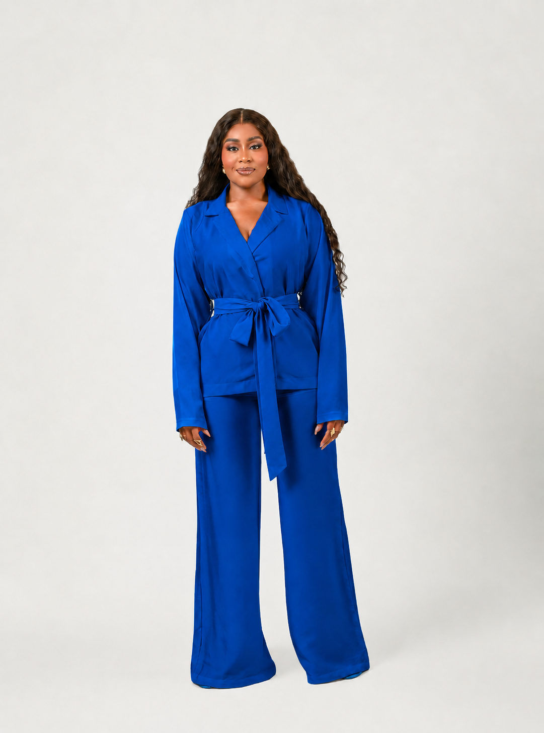 HALO PANT SET (PLAIN SET WITH PLAIN BELT)