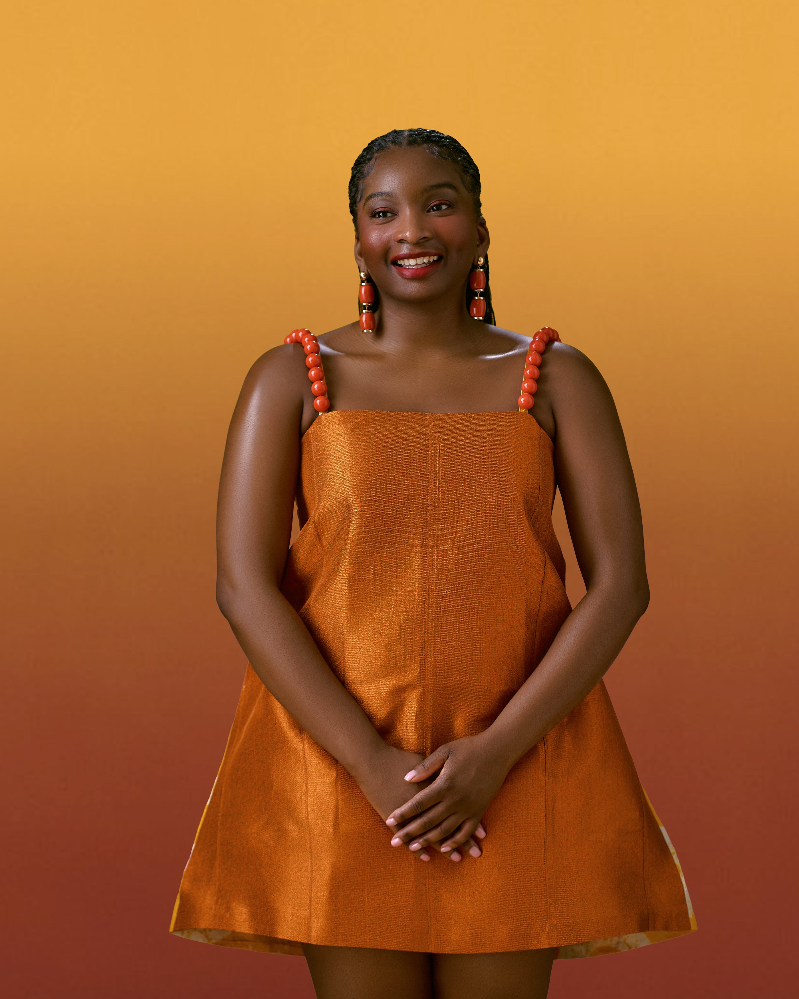 Eyíyẹ́mi Aso Oke-Ijaw Dress (Pre-order)