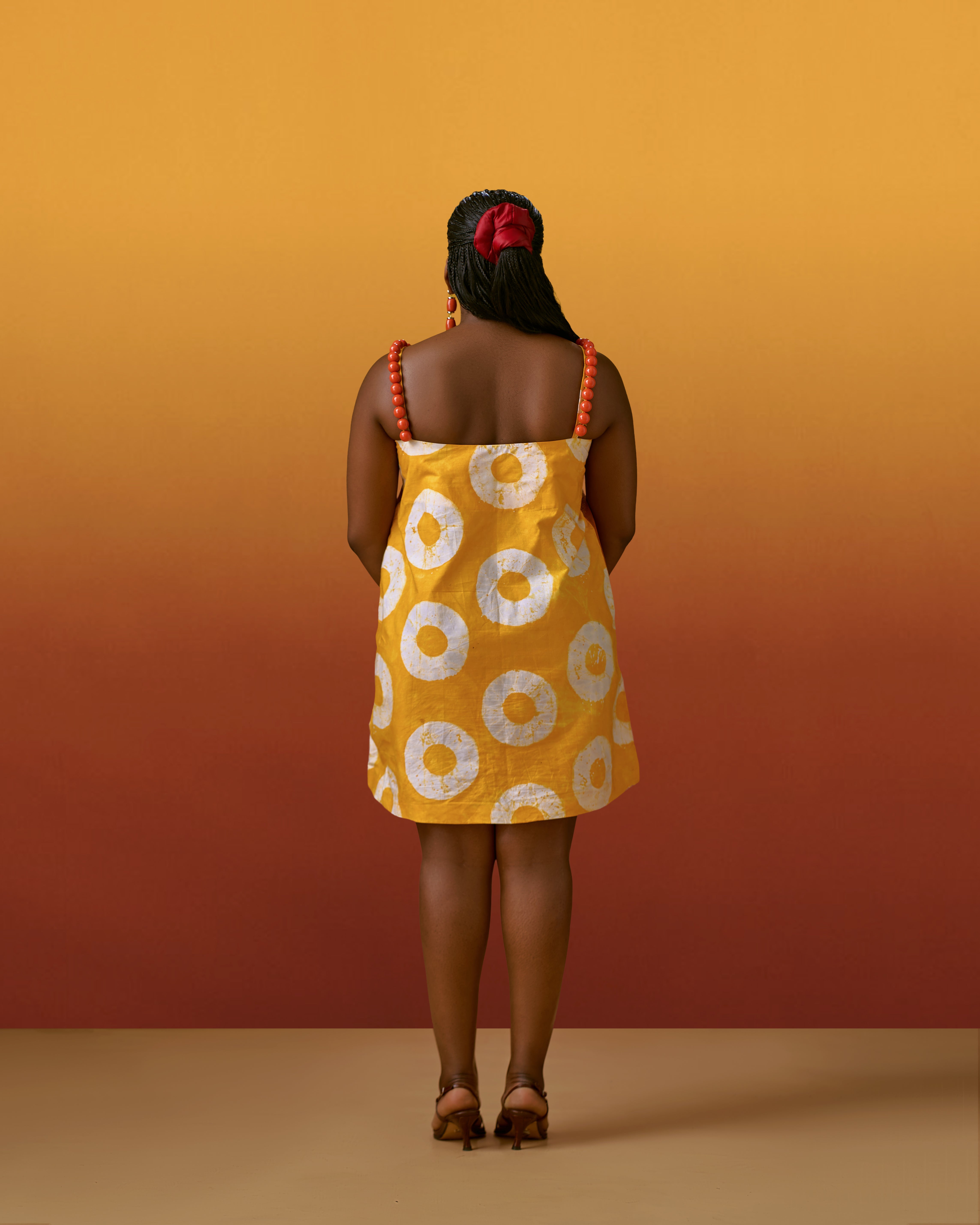 Eyíyẹ́mi Aso Oke-Ijaw Dress (Pre-order)