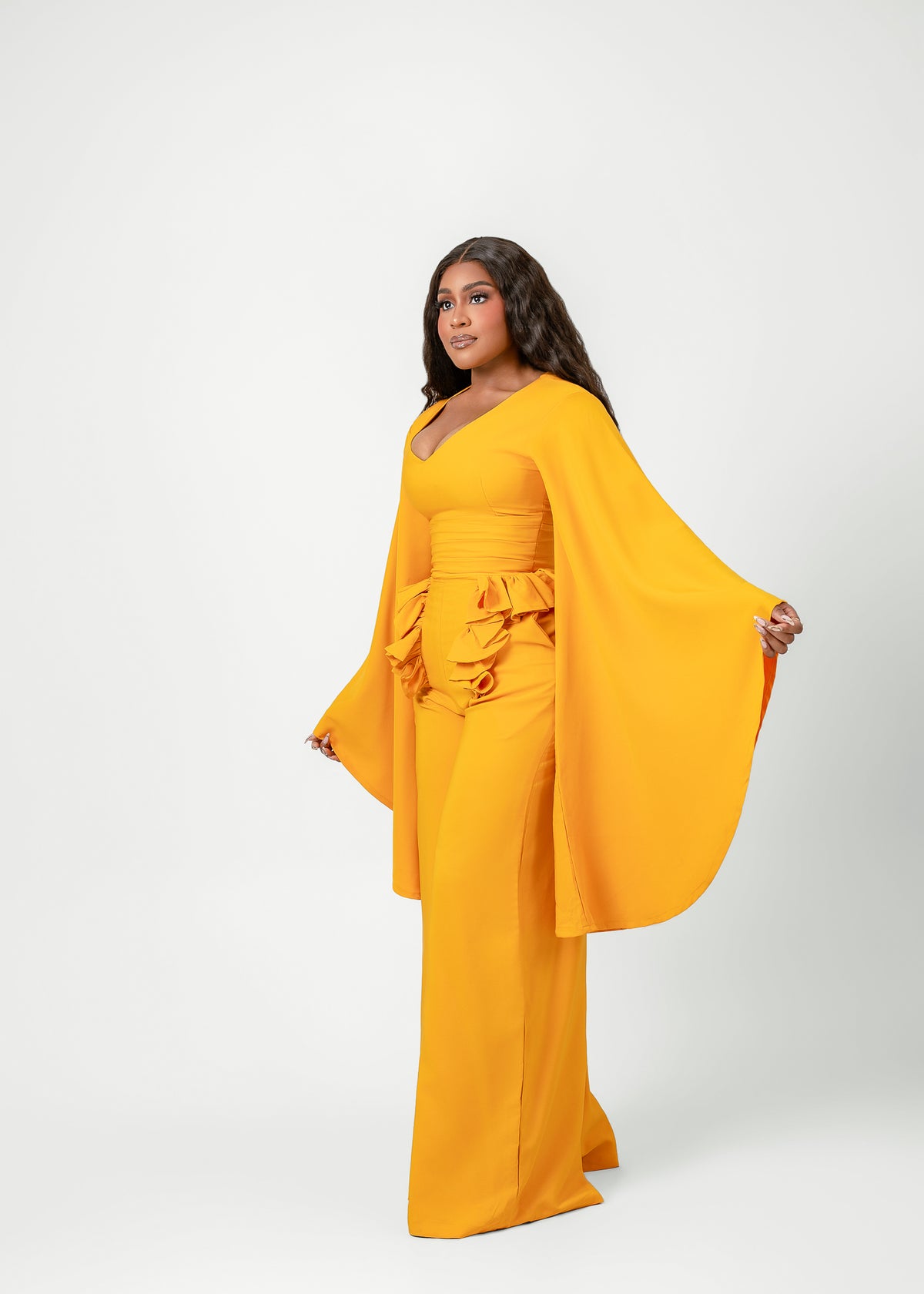 GOLDEN VEIL JUMPSUIT