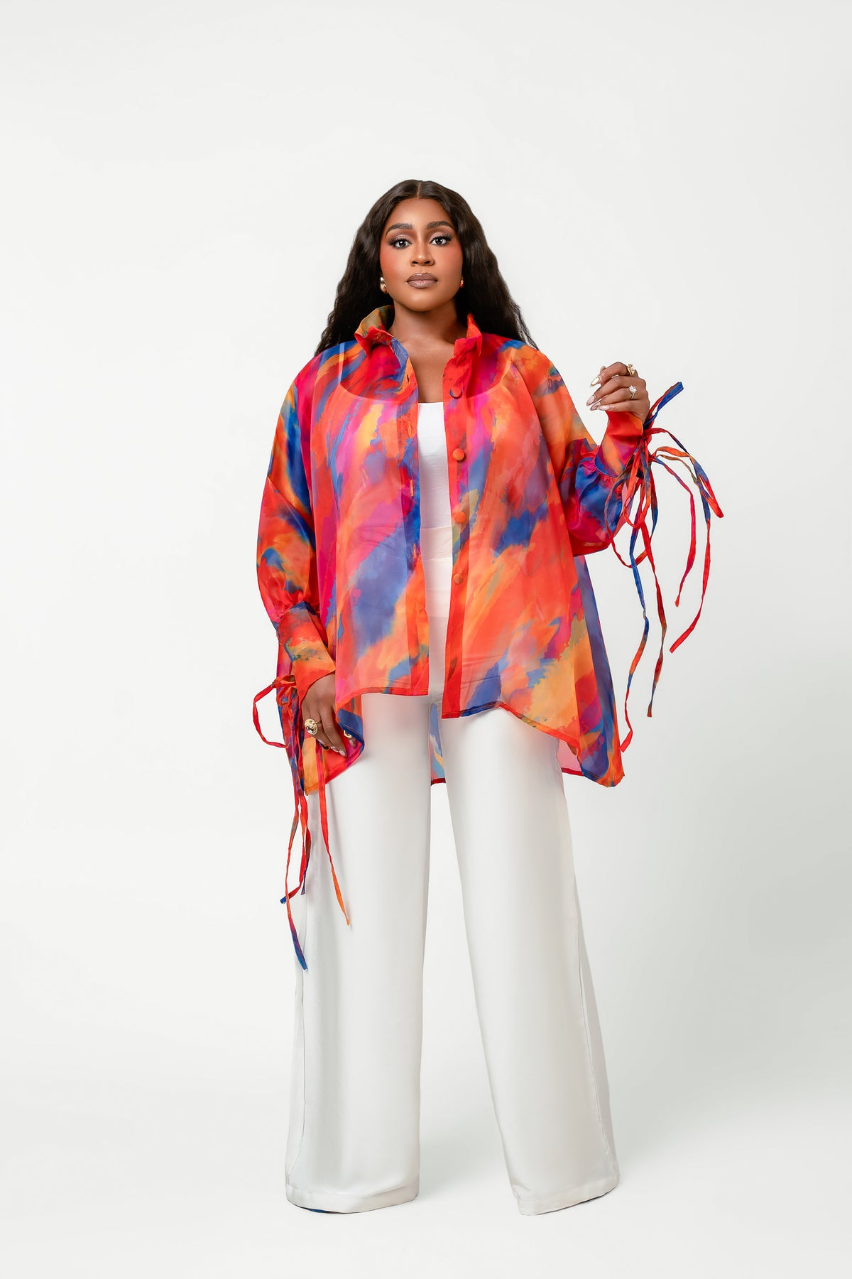 AFTERGLOW SHIRT DRESS (SHORT)