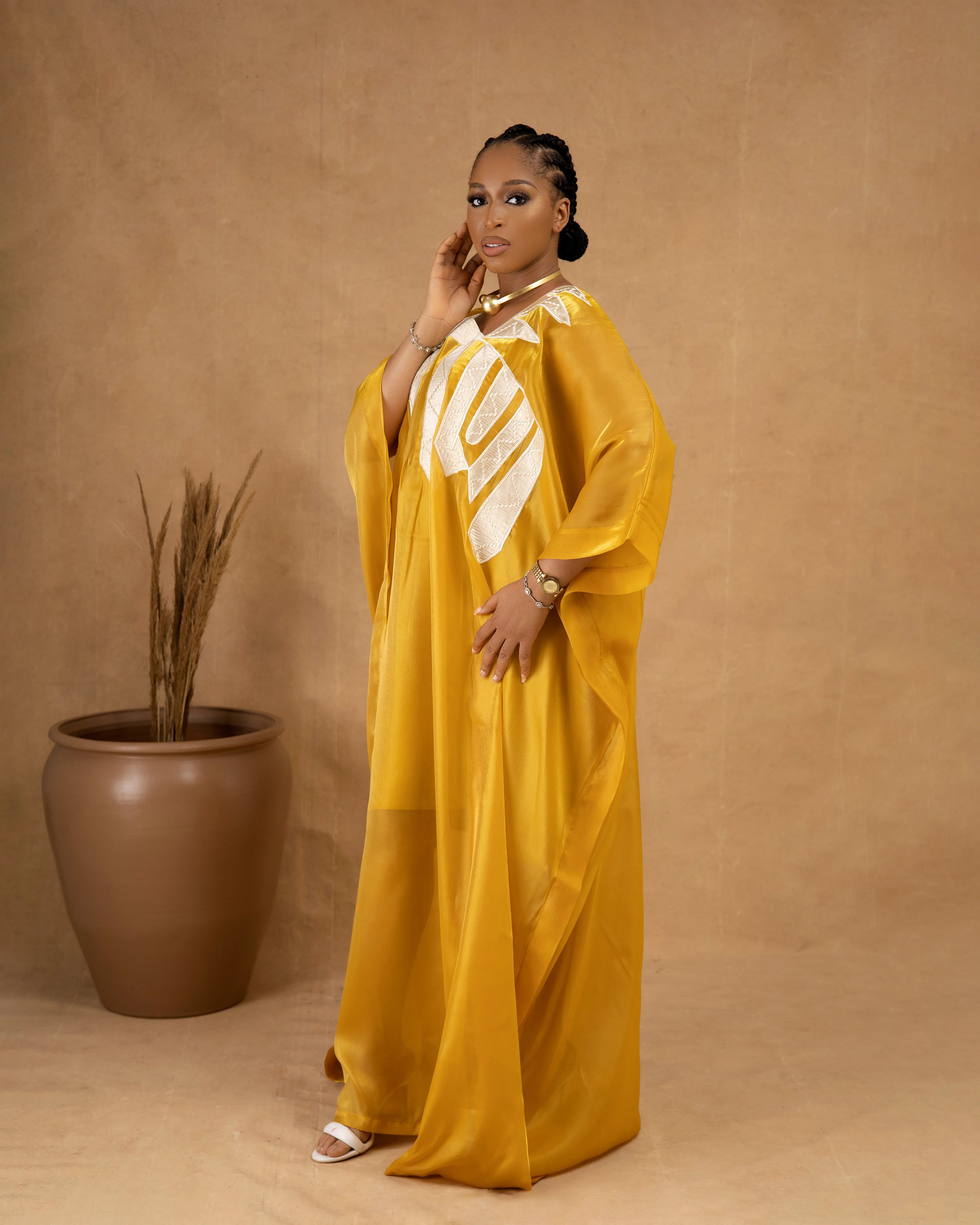 Golden Glow Kaftan