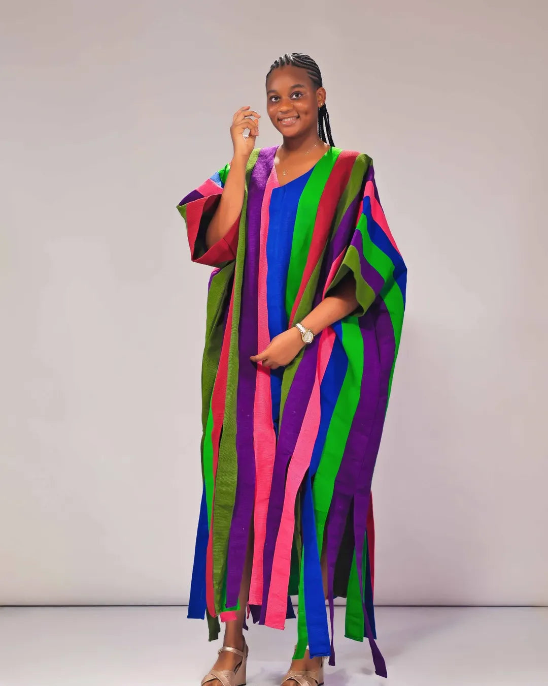ARIKE tassel agbada