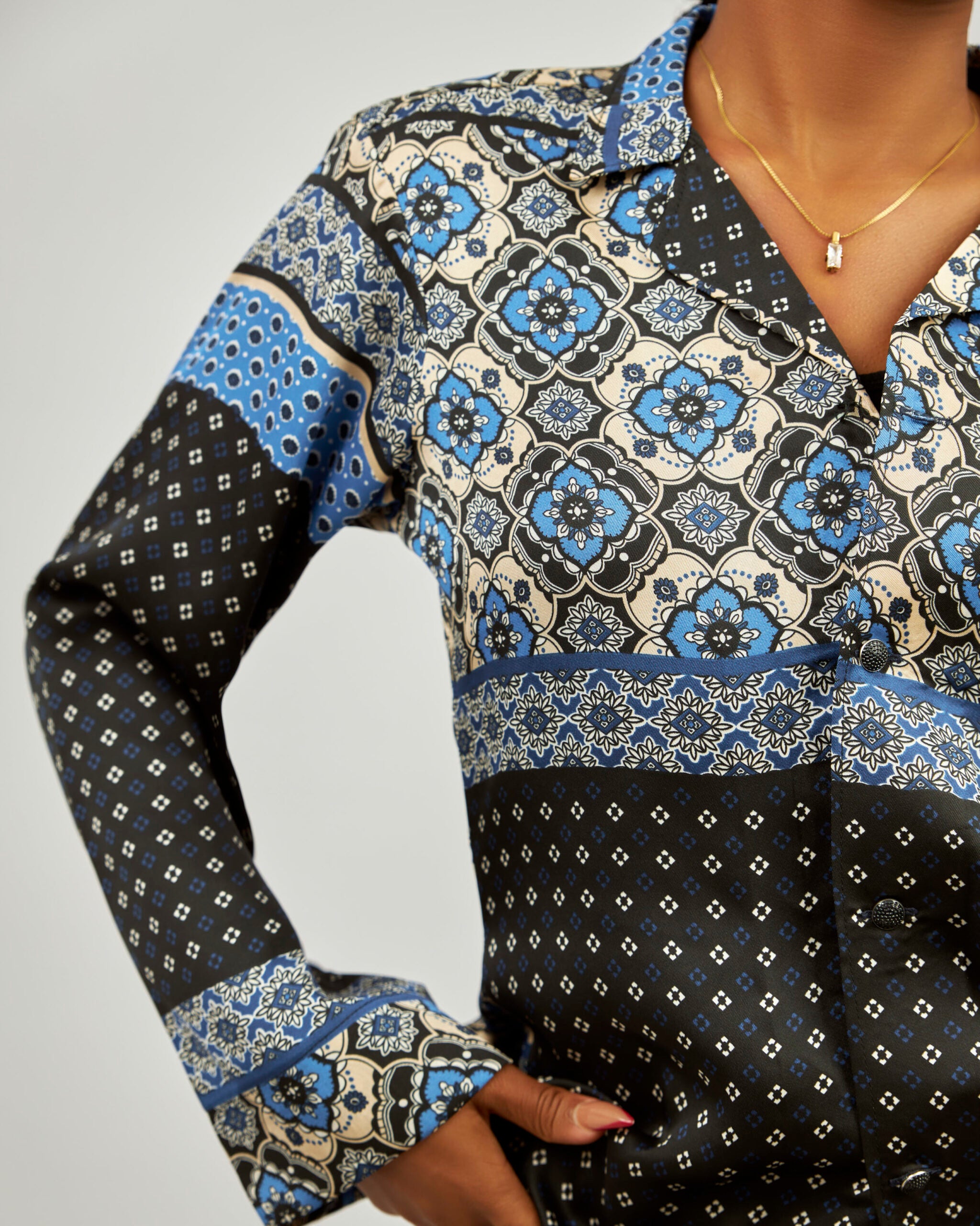 Pijama cubano de seda (corte femenino)