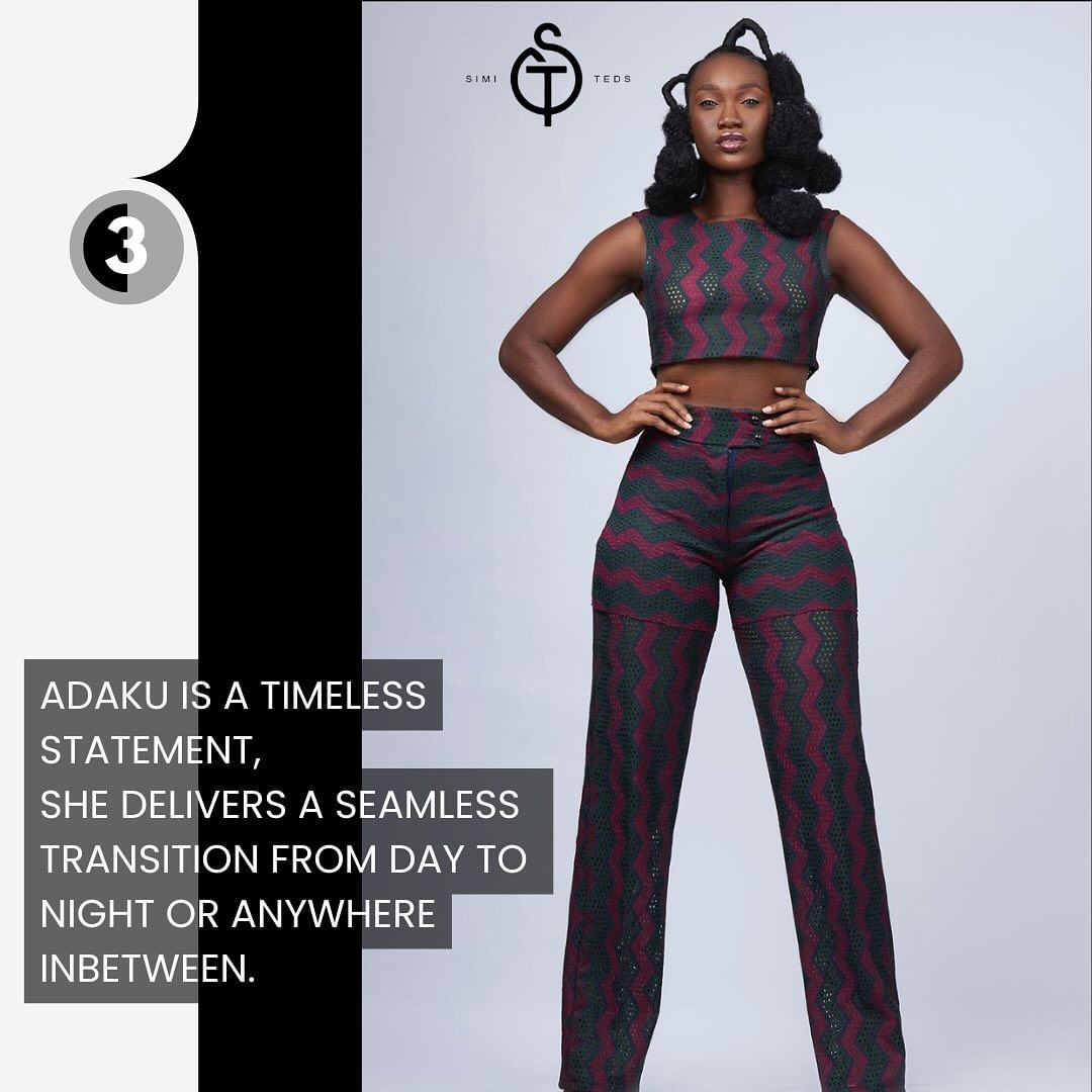 African Woman Dress - ADAKU