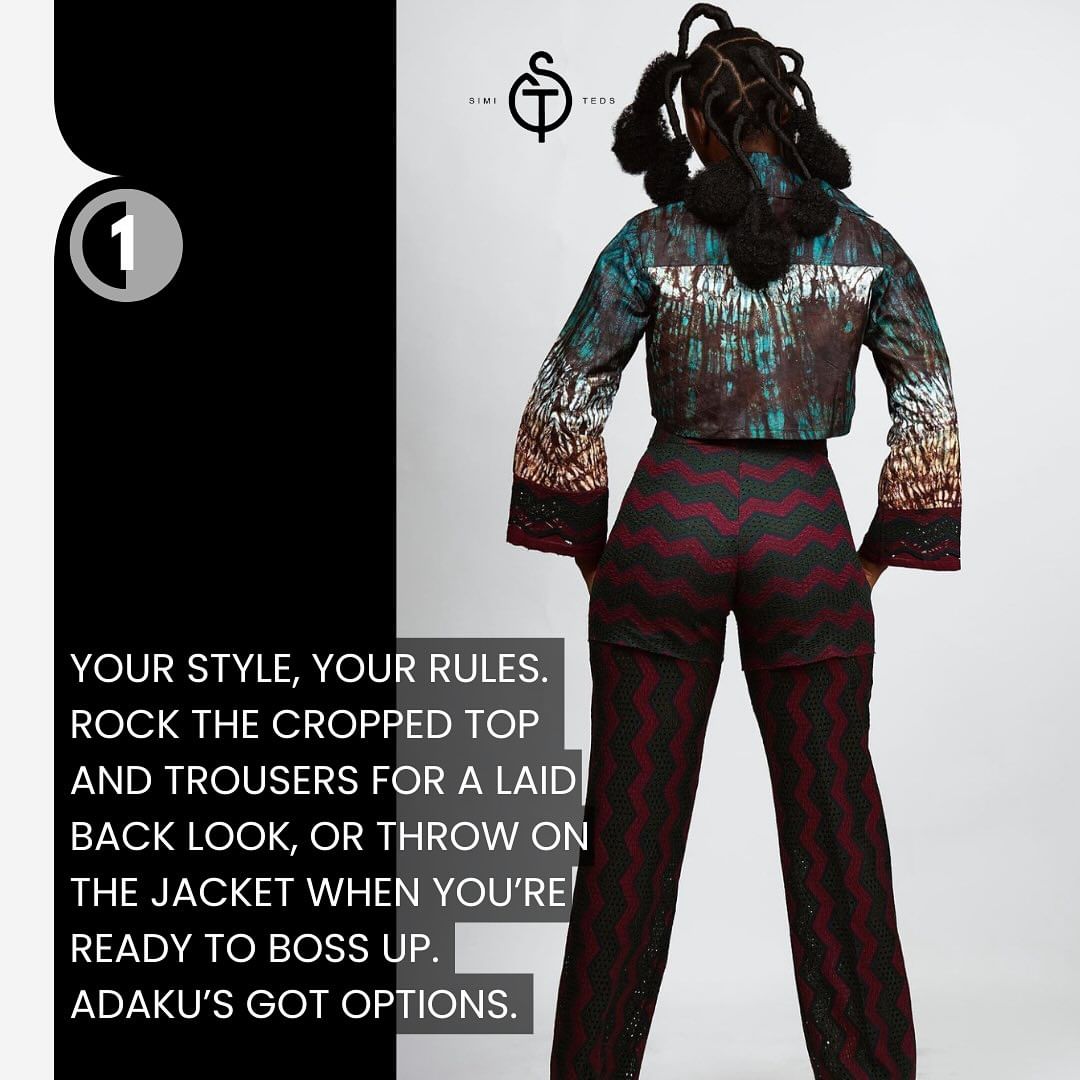 African Woman Dress - ADAKU