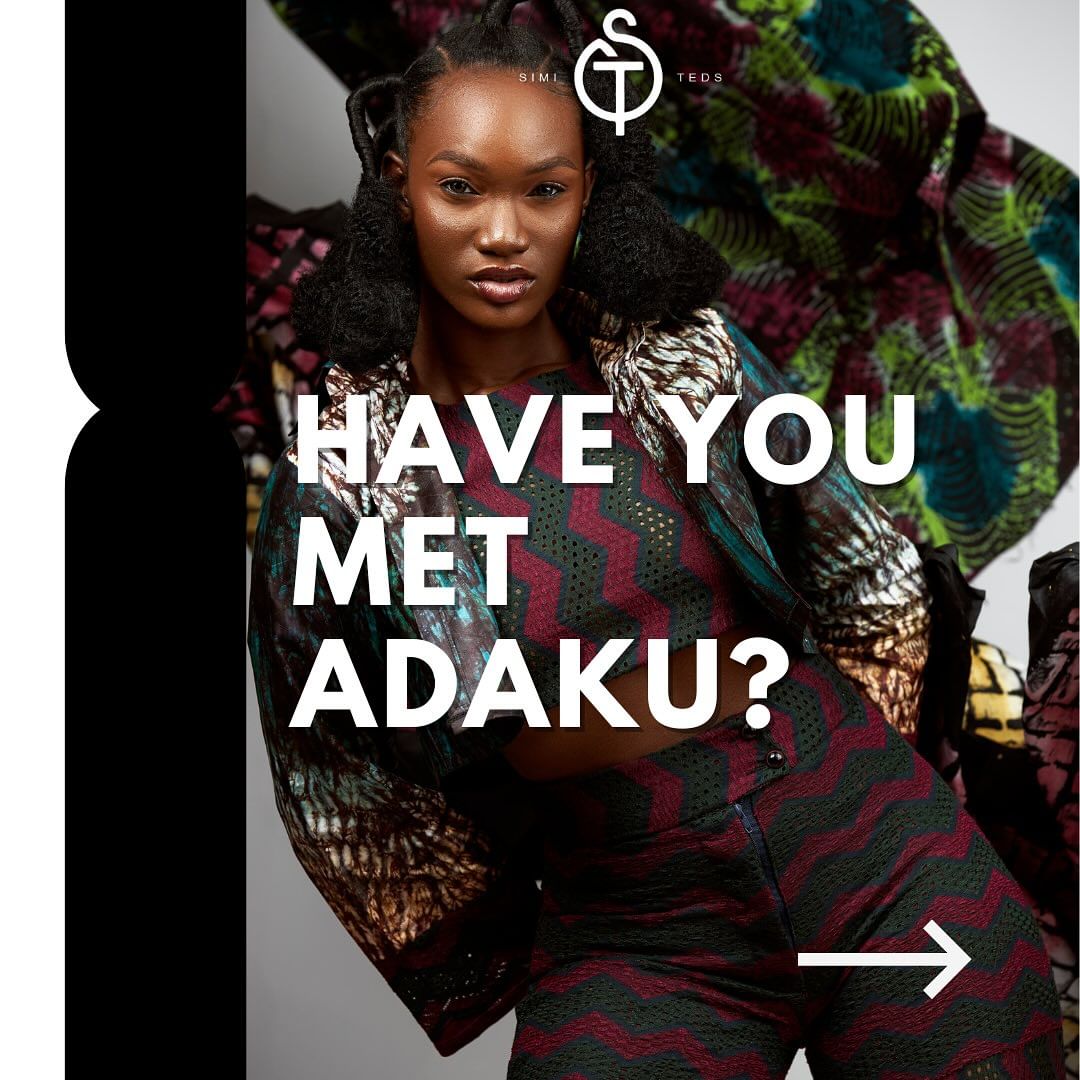 African Woman Dress - ADAKU