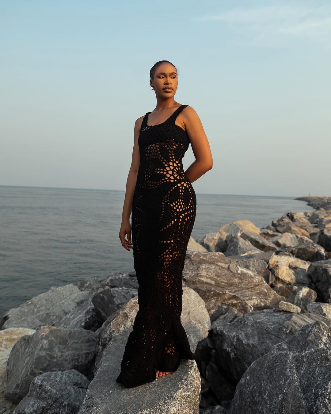 Selene Crotchet Dress