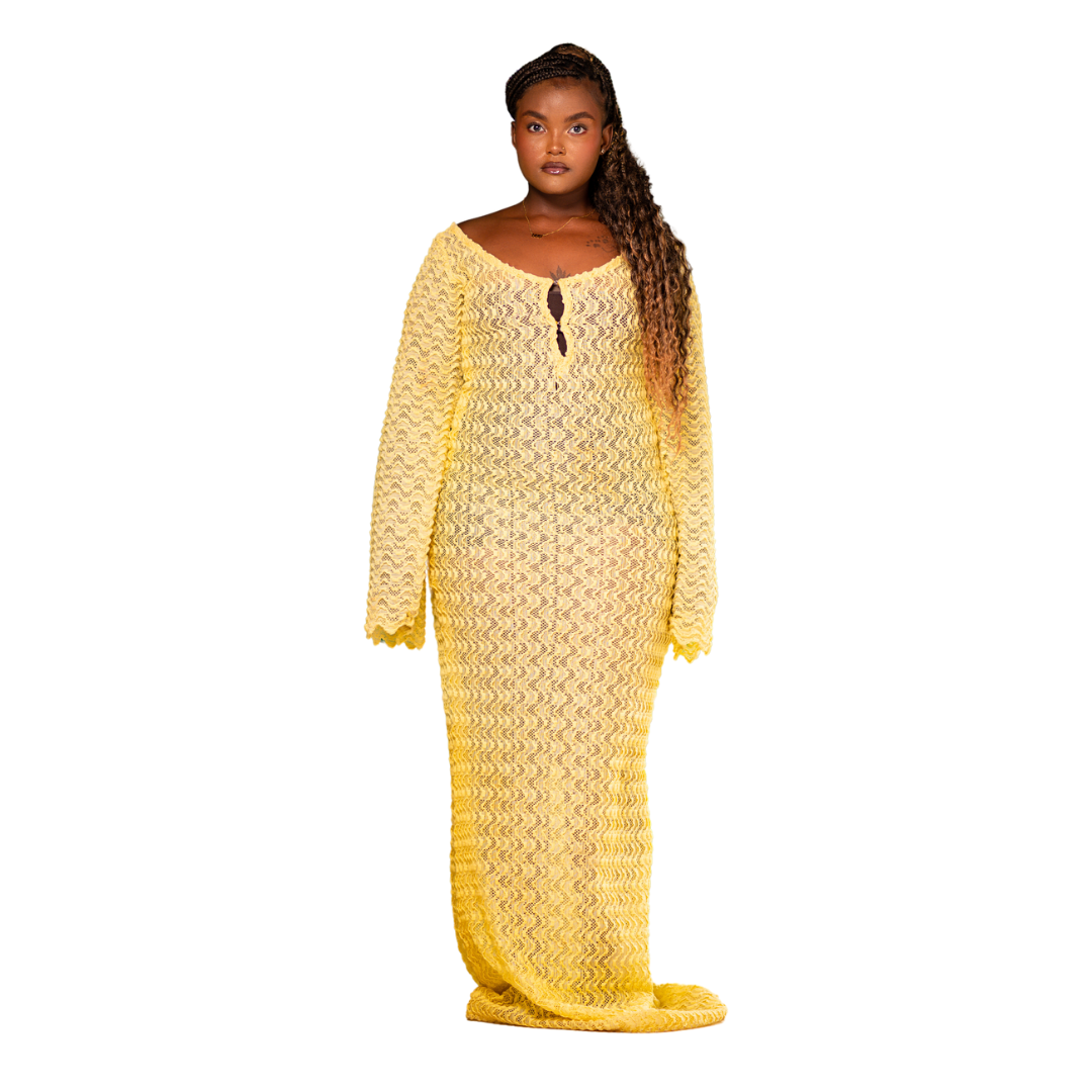 Vestido de crochet Kunmi