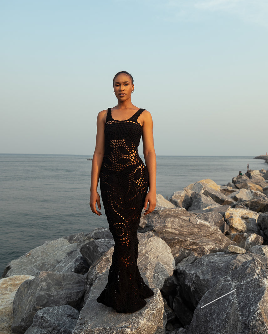 Selene Crotchet Dress