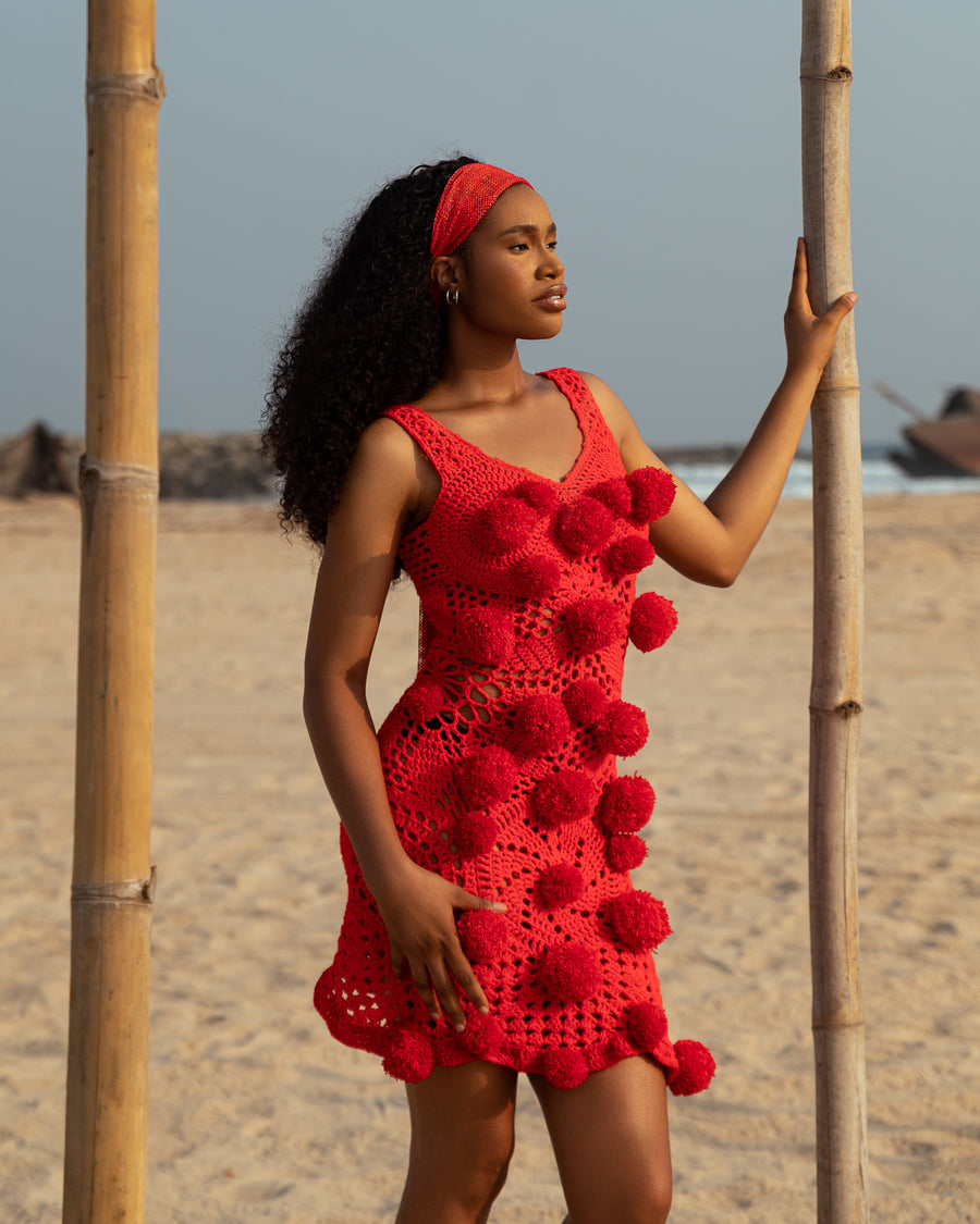Scarlet Crotchet Dress