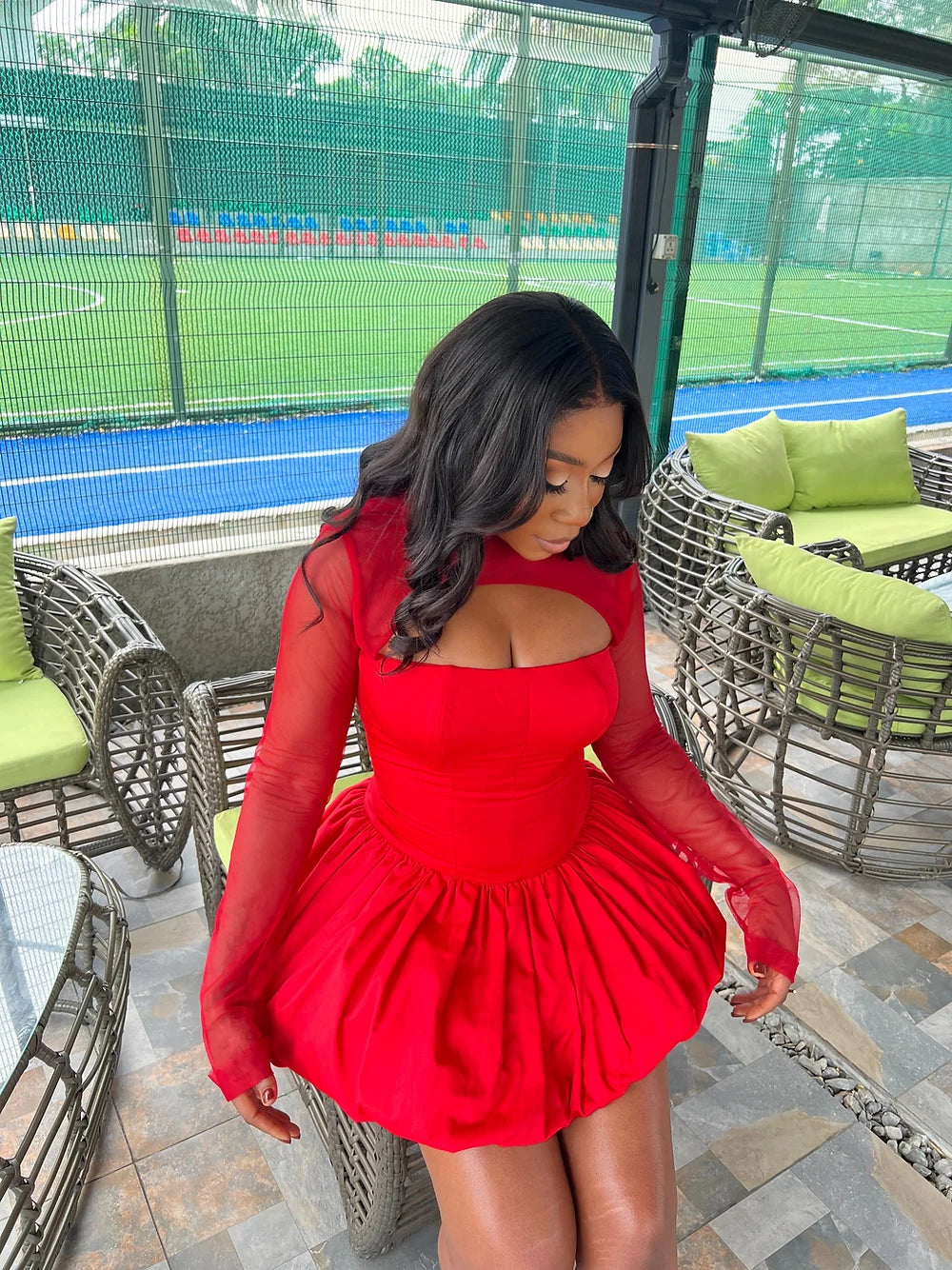 The Morayo Dress (with sleeves)
