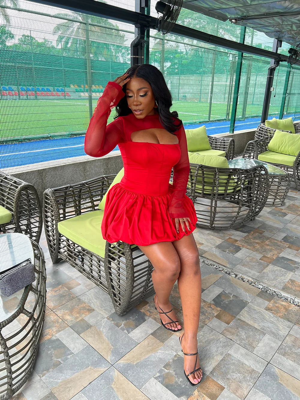 The Morayo Dress (with sleeves)