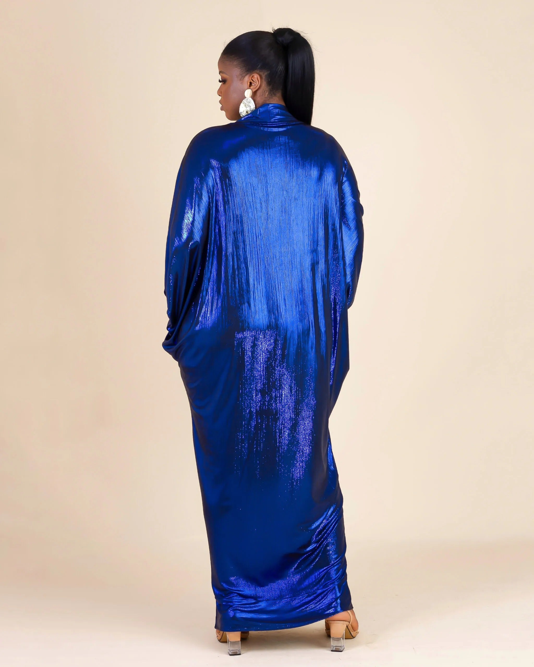 Metallic Tunic Dress