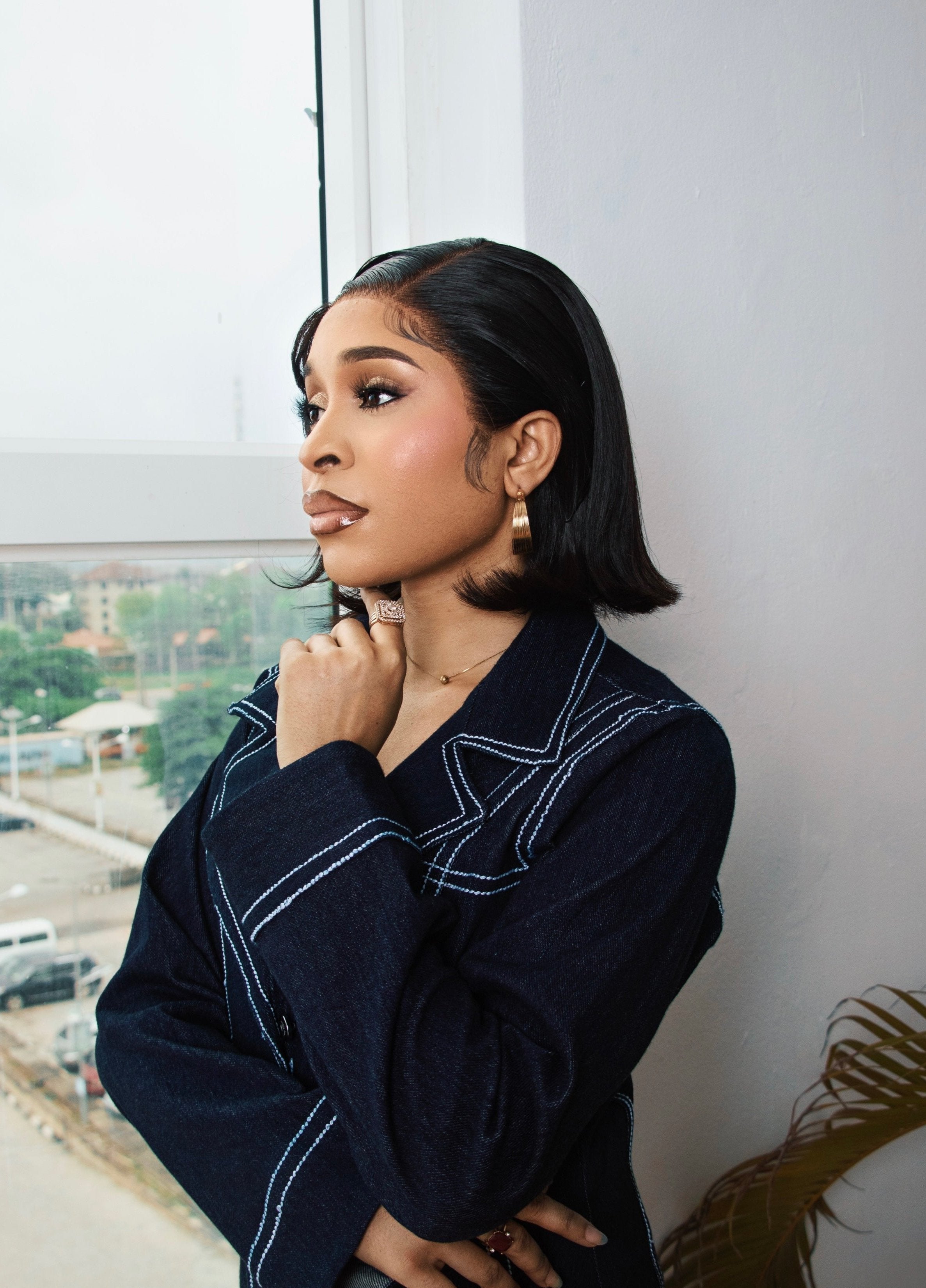 Precious, CEO of Ivory Afrikaan, a womenswear brand situated in Lagos, Nigeria