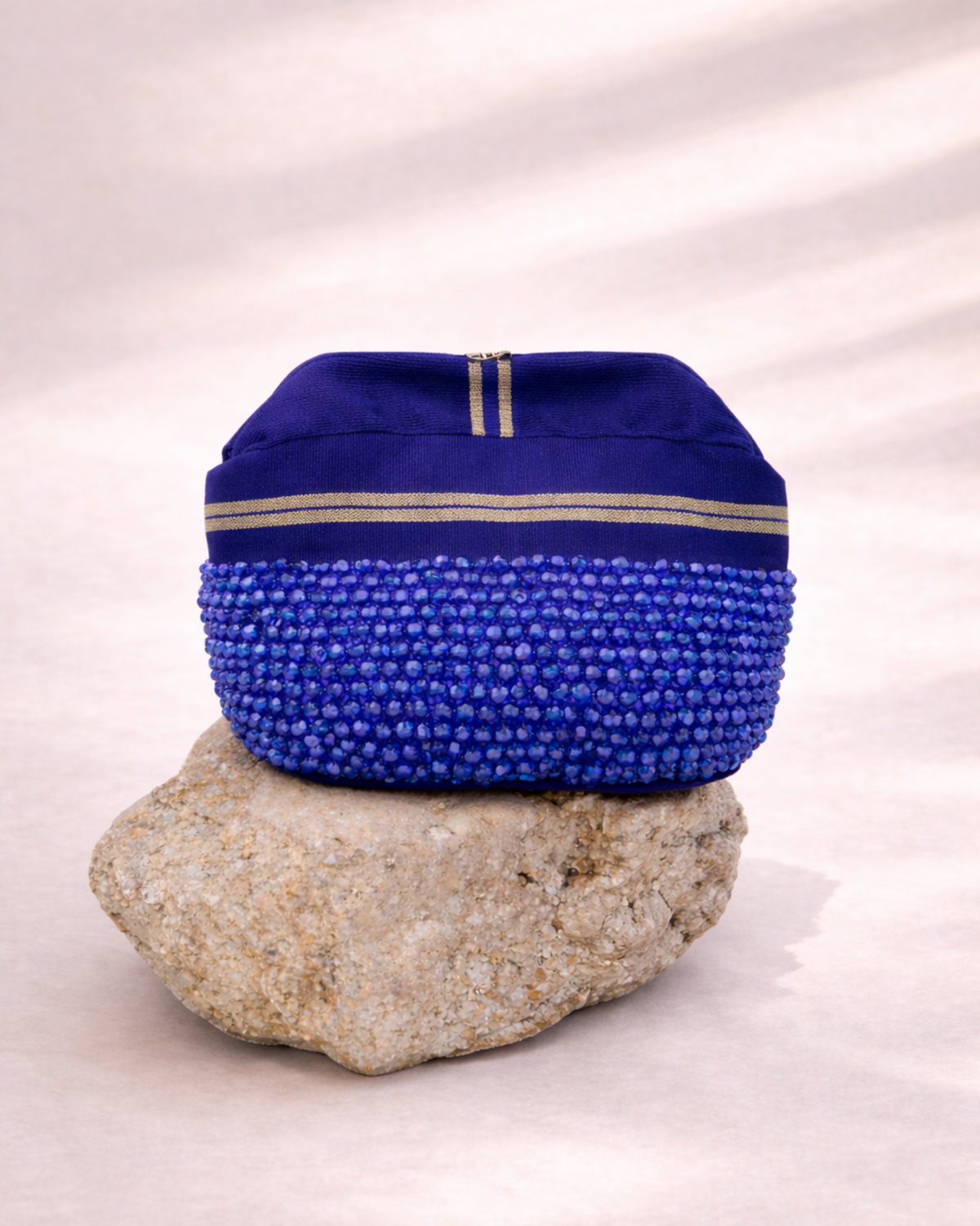 Rayor Ajike Beaded Asooke Clutch