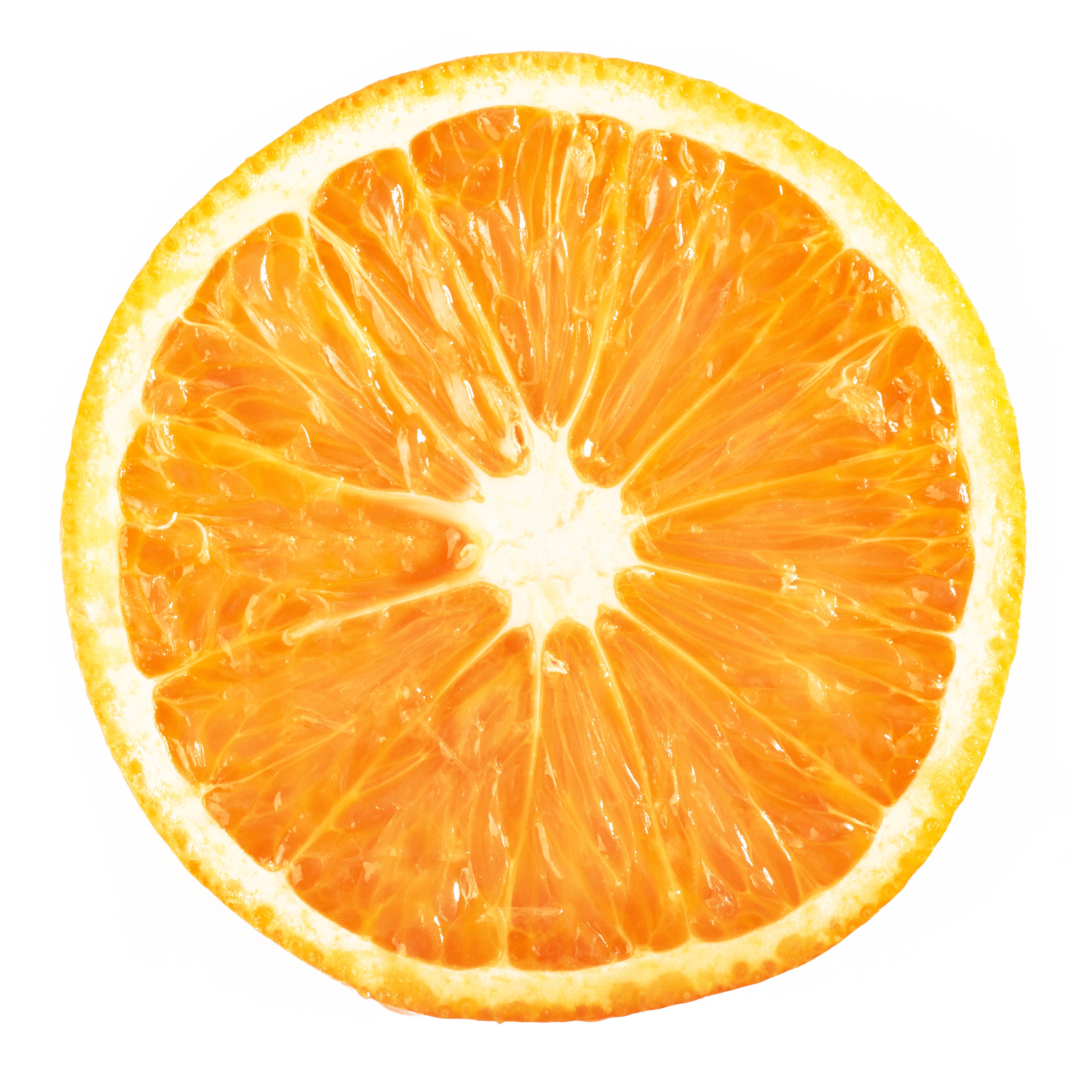 Half sliced Orange