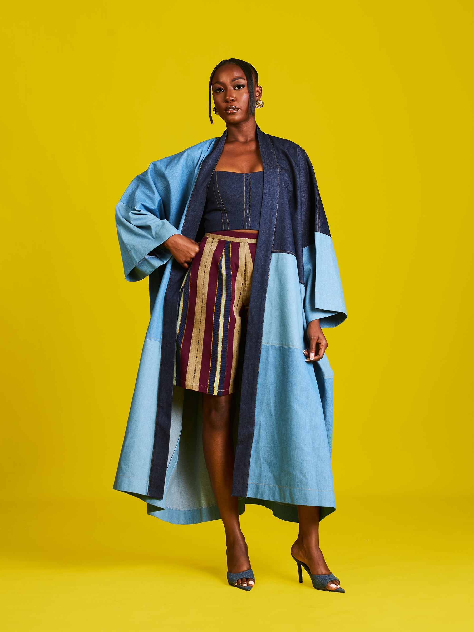 Reni Denim Kimono