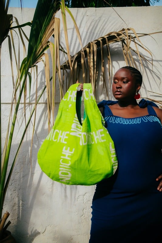 Ndiiche print Tote bag