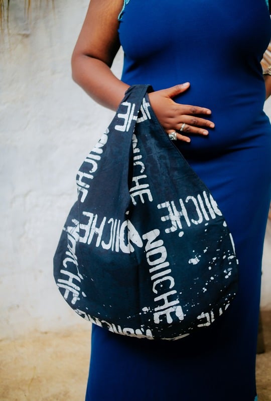 Ndiiche print Tote bag
