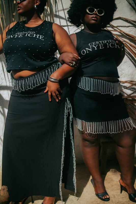 Mma beaded skirt (mini)