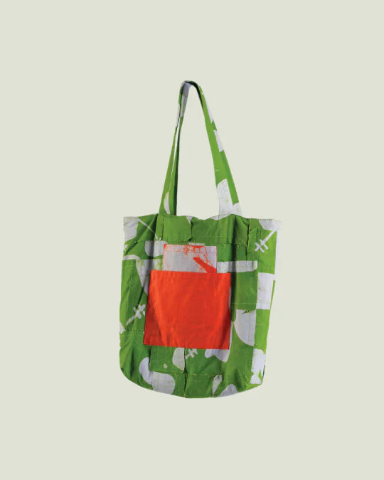 PATCHED TOTE BAG