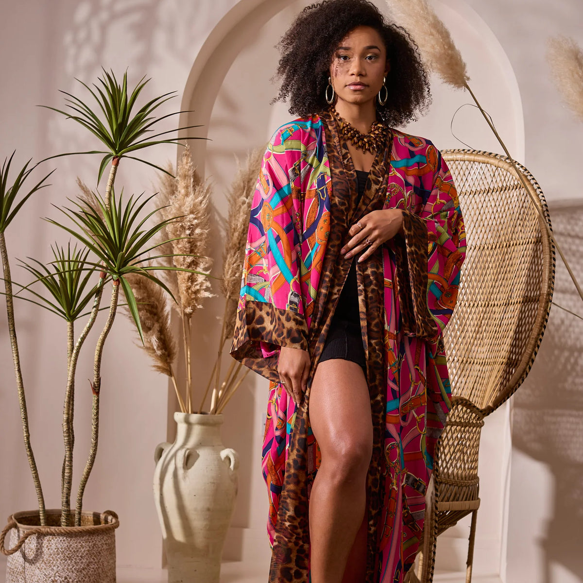 NIMI Kimono | Kouture Paradisé — Handmade African Fashion