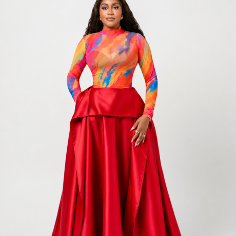 HORIZON MAXI SKIRT