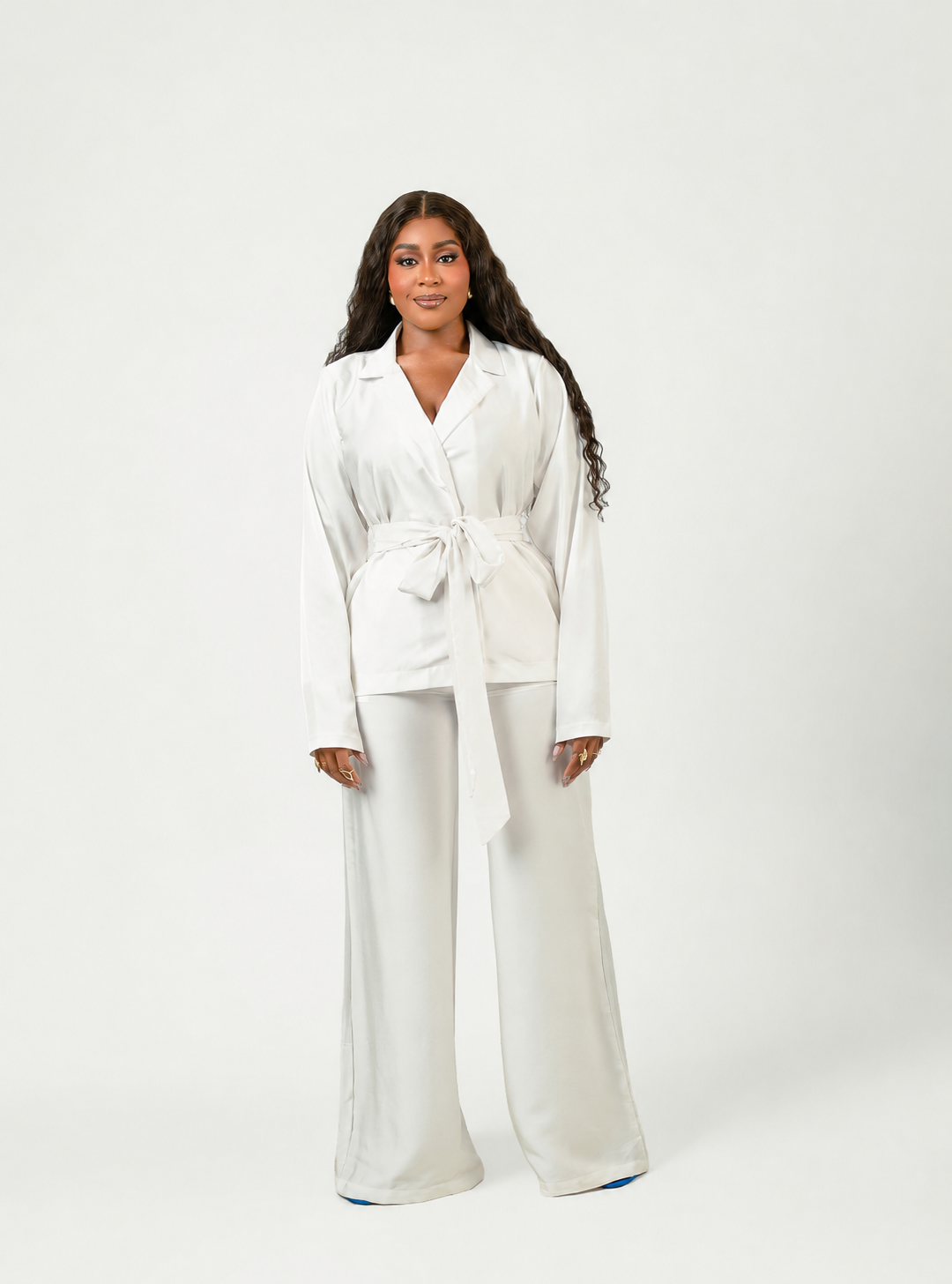 HALO PANT SET (PLAIN SET WITH PLAIN BELT)