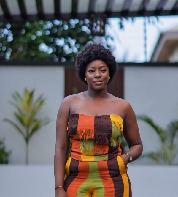 Patch shredded bustier