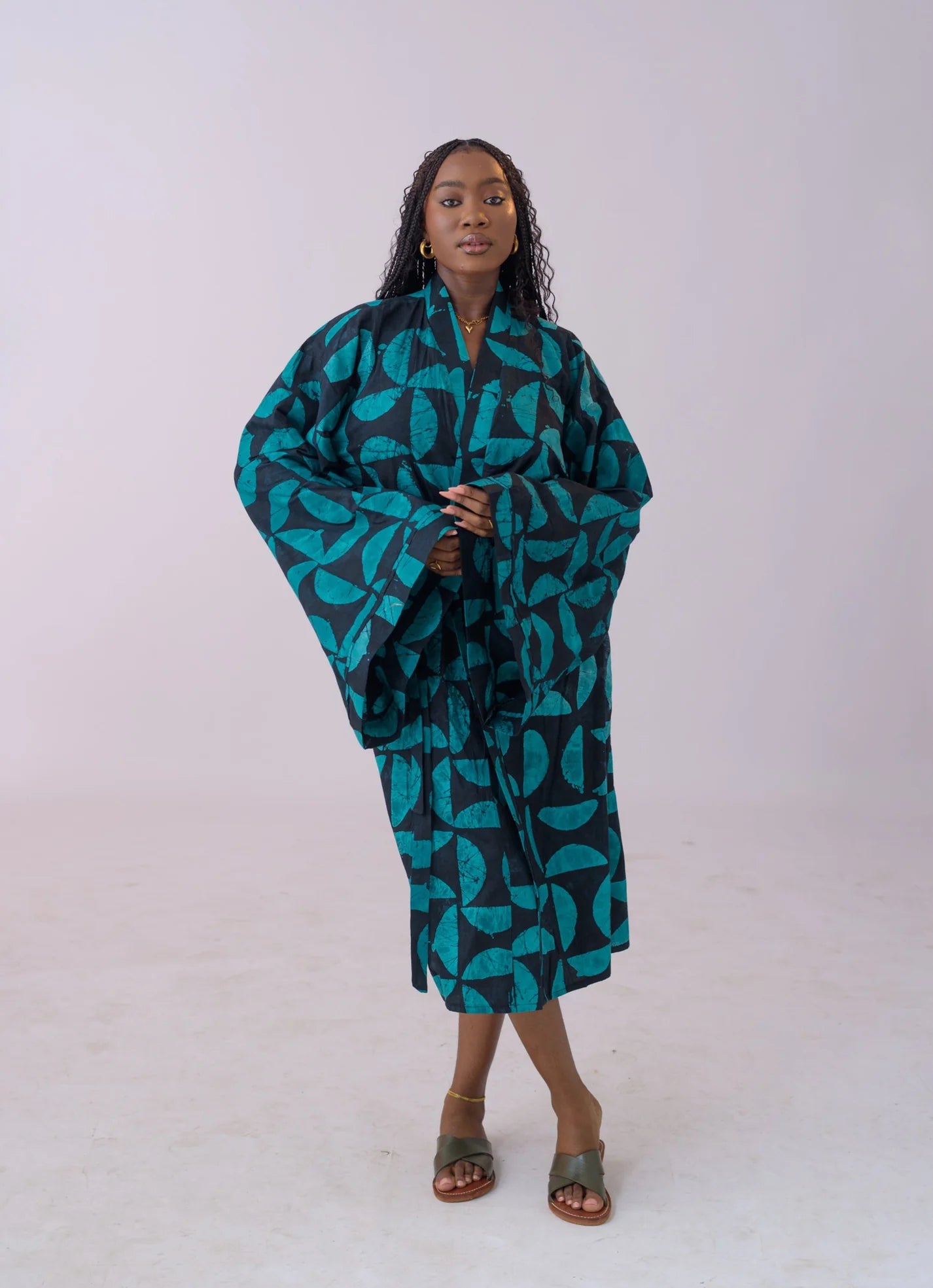 JADE Cotton Robe