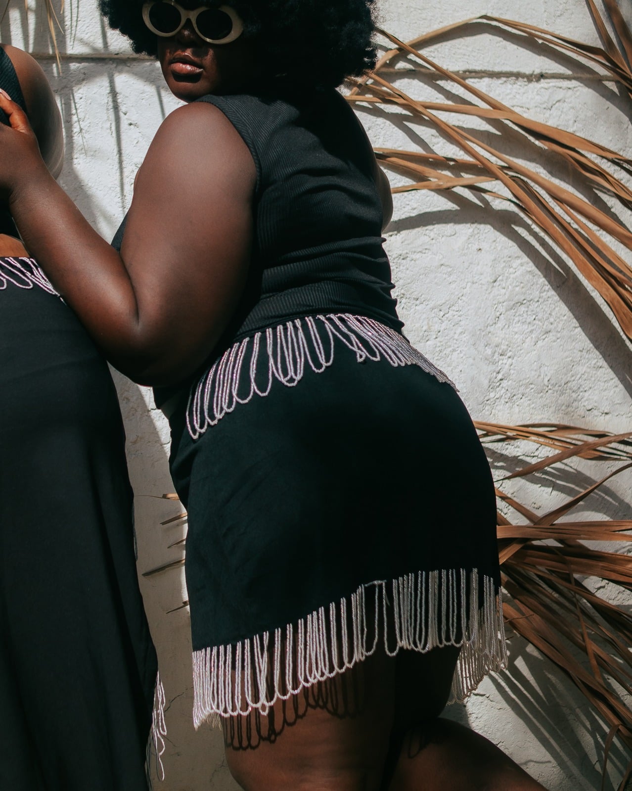 Mma beaded skirt (mini)