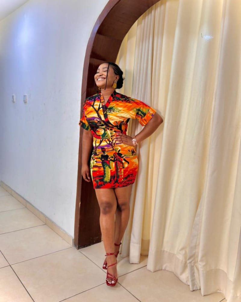 Two-piece African theme set