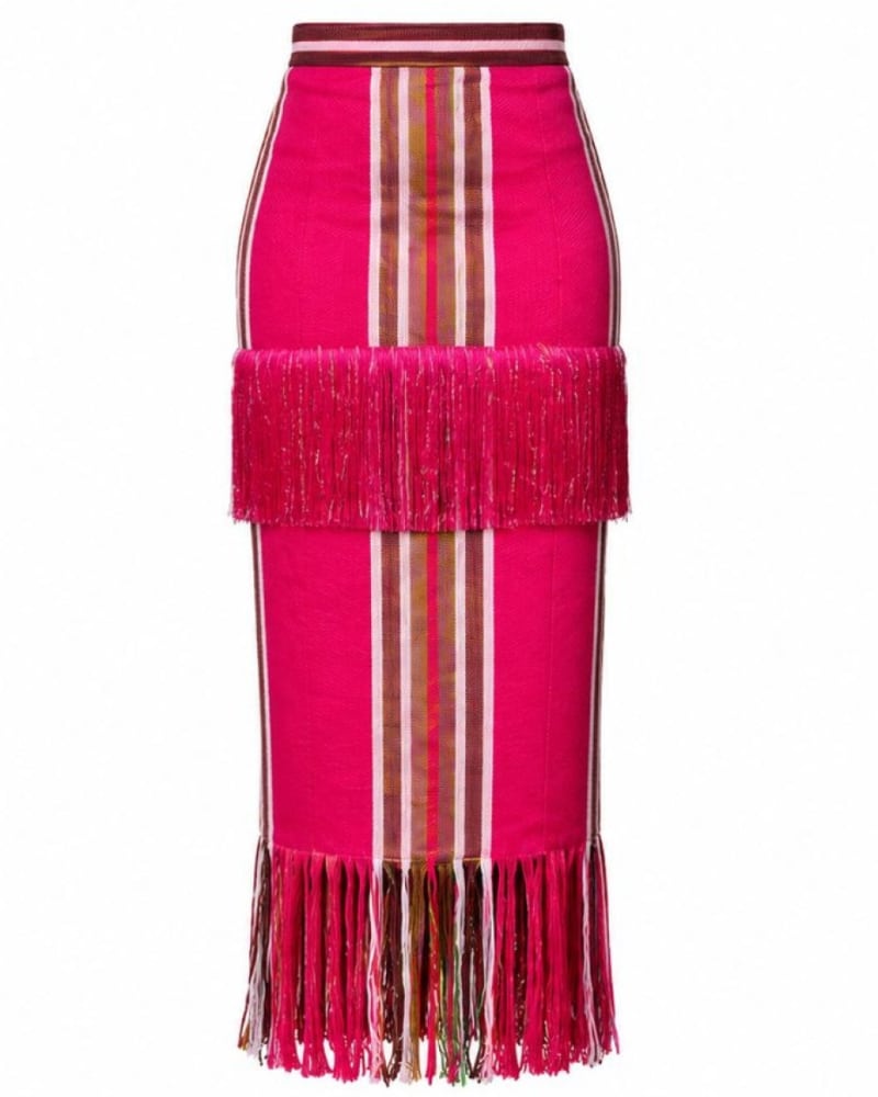 The Fringe asooke Skirt