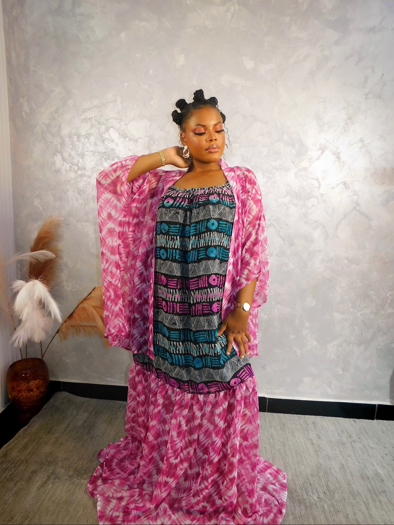 Faiza kimono set