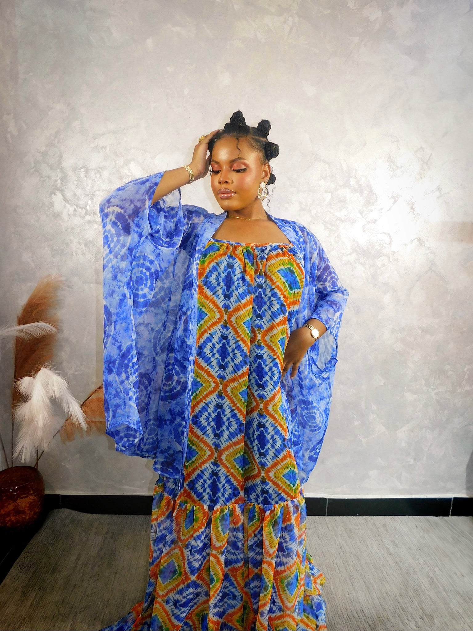 Faiza kimono set