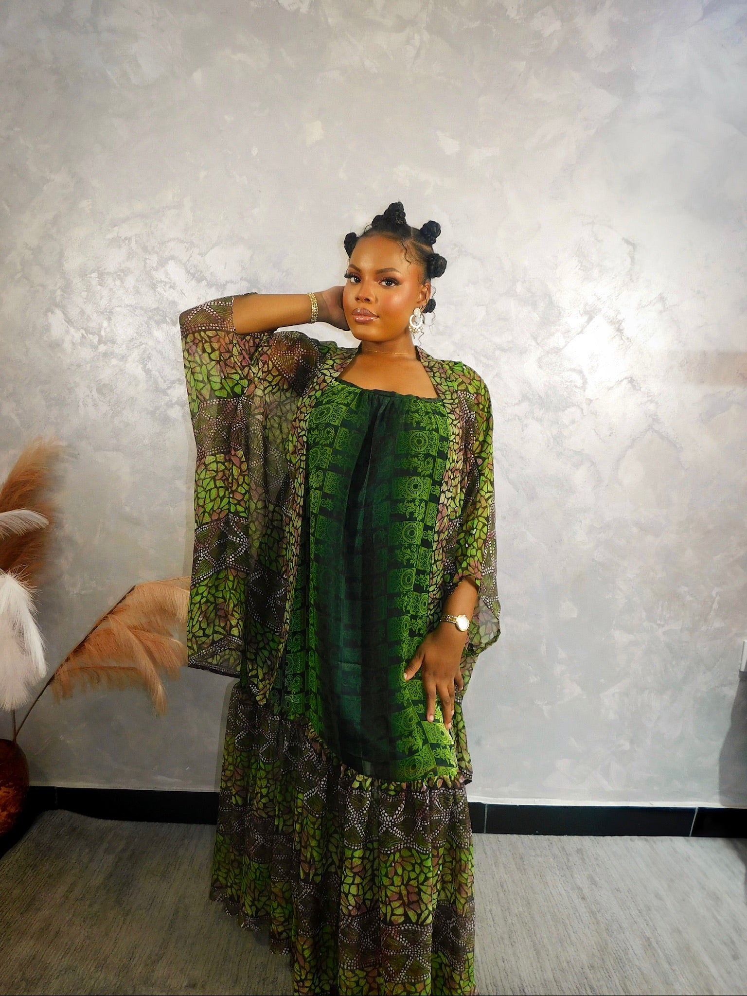 Faiza kimono set
