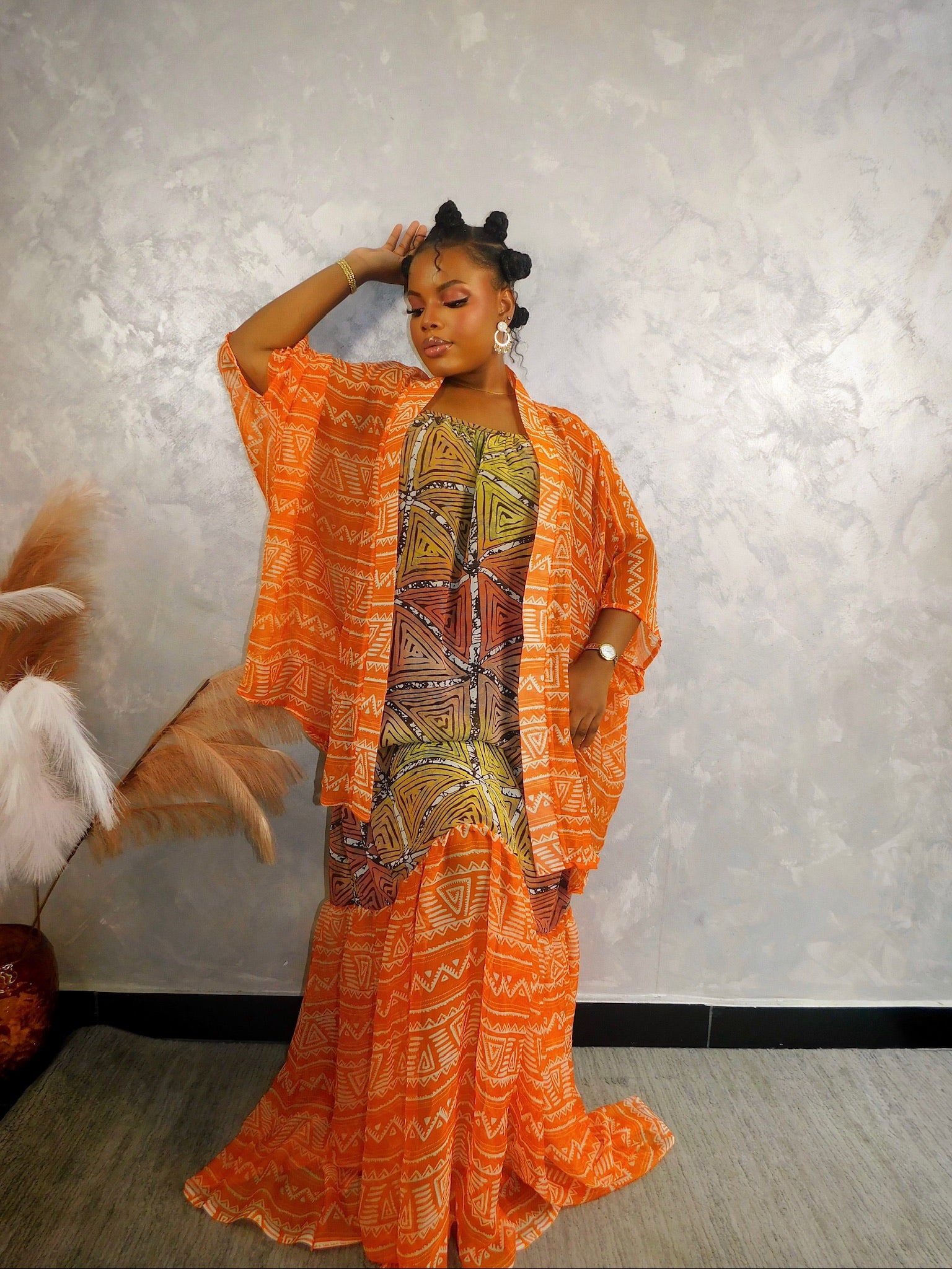 Faiza kimono set