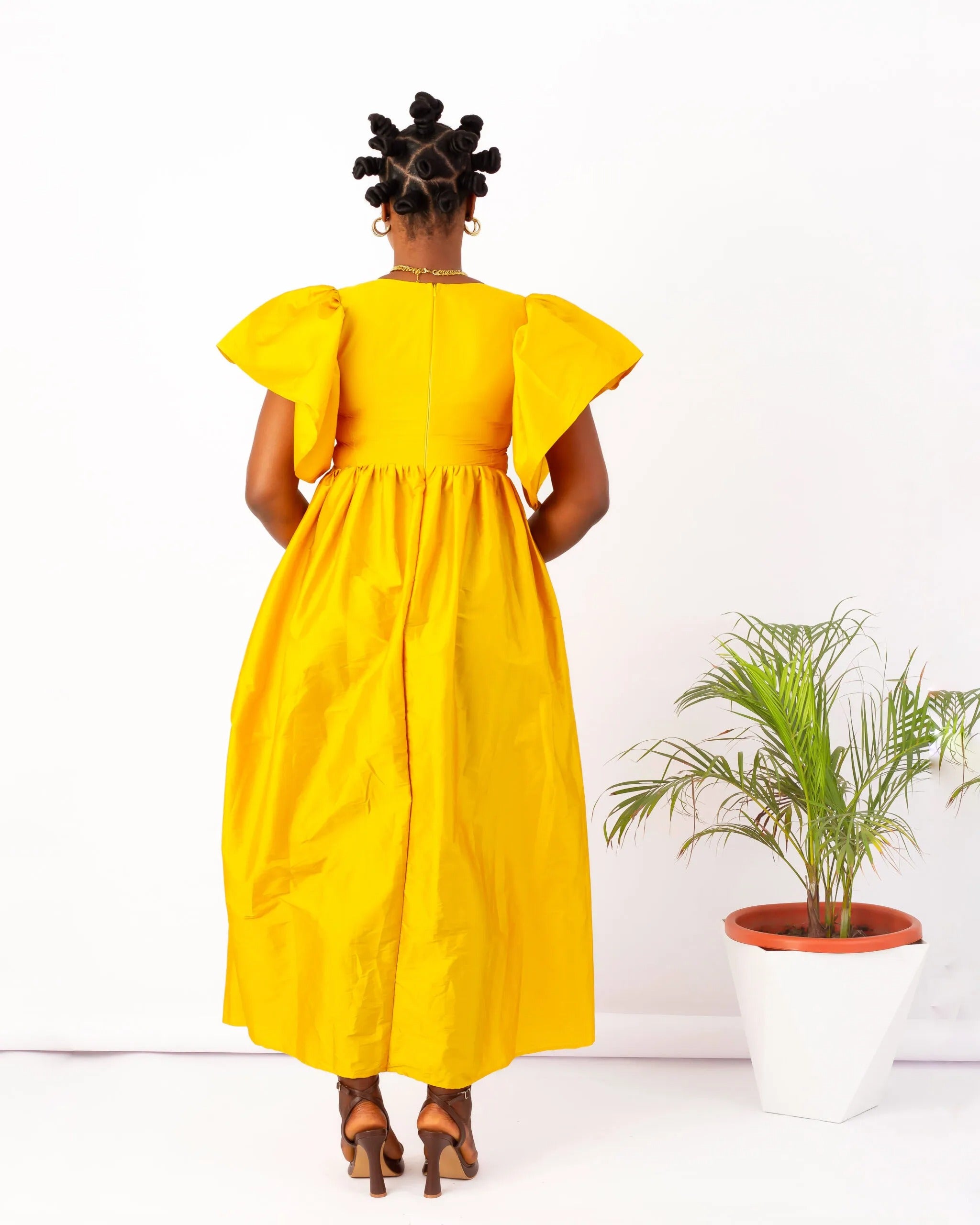 Mayara Sunshine Dress- yellow